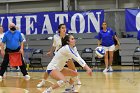 Volleyball vs Babson  Wheaton Women's Volleyball vs Babson College. - Photo by Keith Nordstrom : Wheaton, Volleyball, VB